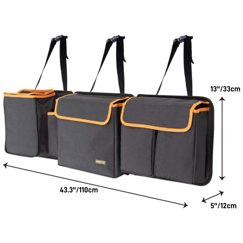 MARKSIGN Deluxe Trunk and Backseat Organizer for Medium or large size SUVs & RVs, Detachable Storage Modules with Built-in Cooler, Patent Pending - Image 2